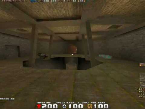 reppie vs Milton on dm6 in Quakeworld