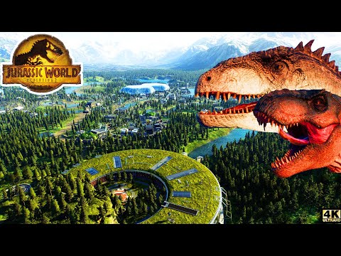 ALL CARNIVORE Dinosaurs Escape from BIOSYN SANCTUARY - Jurassic World Evolution 2