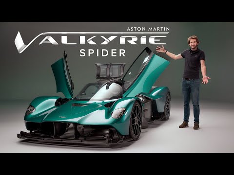 Aston Martin Valkyrie Spider: FIRST LOOK | Carfection 4K