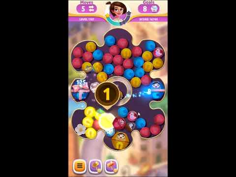 Diamond Diaries Saga Level 1107 - NO BOOSTERS 💎 | SKILLGAMING ✔️