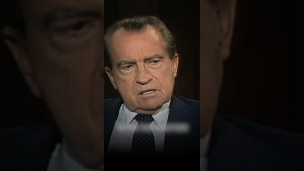 Frost/Nixon — Nixon counters Frost's difficult questions with controlled, deliberate disagreement — never defensive, always strategic