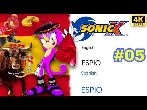 Sonic X - EP 05: Espio in different languages meme
