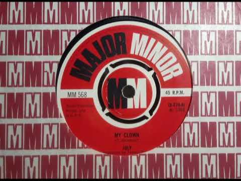 Psych - JULY - My Clown (7" version) - MAJOR MINOR MM 568 UK 1968 Top UK Psych Gem