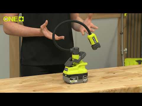 Ліхтар на гнучкій штанзі Ryobi RLCF18-0 ONE+, без АКБ та З.П. (5133005595)