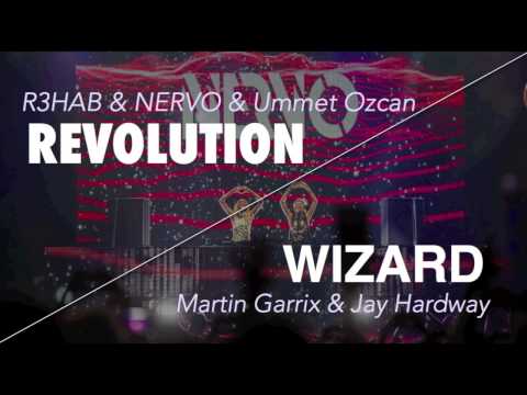 Martin Garrix & Jay Hardway Vs. R3hab, NERVO & Ummet Ozcan - Wizard Revolution (Daniel Nish Mashup)