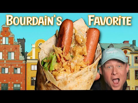 How To Make Sweden's Weirdest Street Food - Tunnbrodsrulle!