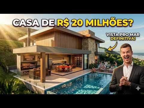 Casa no Cond. Horizontal na Praia Brava - vídeo