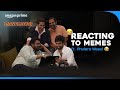 Cast Of Panchayat React To Memes Jitu Kumar Faisal Malik Chandan Roy Durgesh Kumar