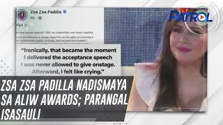 Download lagu Zsa Zsa Padilla nadismaya sa Aliw Awards; parangal isasauli | TV Patrol mp3 Download lagu Zsa Zsa Padilla nadismaya sa Aliw Awards; parangal isasauli | TV Patrol mp3