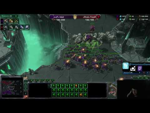 DHA: FoxeR (T) vs Blast (Z) Dreamhack actionpacked Roachfest