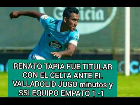 Renato Tapia compacto de juego con el CELTA