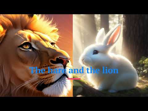 The Hare and the Lion | Panchatantra | Moral Stories | English | Animated Story for Kids |
