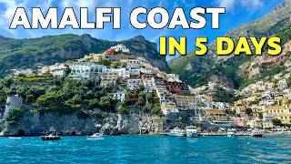 Amalfi Coast in 5 Days | Sorrento, Capri, Positano, &amp;amp; Amalfi | 4K Vlog