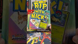 Prismatic Evolutions Tech Sticker Collection! Can We Pull An Eeveelution? | Rip with Nick! Ep 337