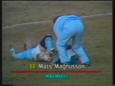 Malmö FF - Ajax Amsterdam 1-0 Kvartsfinal i Cupvinnarcupen 1987