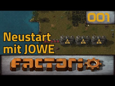 Factorio Multiplayer E01 - Neustart mit Jowe - Let's Play [Deutsch]