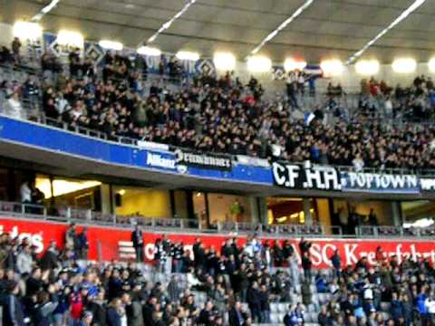 Hamburger SV - Gästeblock Allianz Arena