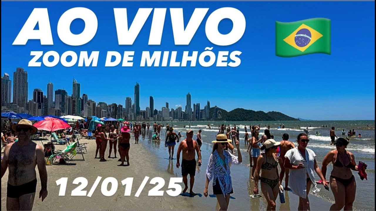 Balneário Camboriú AO VIVO 12/01/25