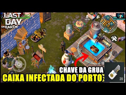●PRÊMIO LEVEL MÁXIMO CAIXA INFECTADA DO PORTO (GRUA)👁 Last Day On Earth