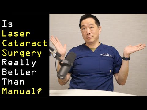 Is Laser Cataract Surgery BETTER than Manual Cataract Surgery?  The final answer.