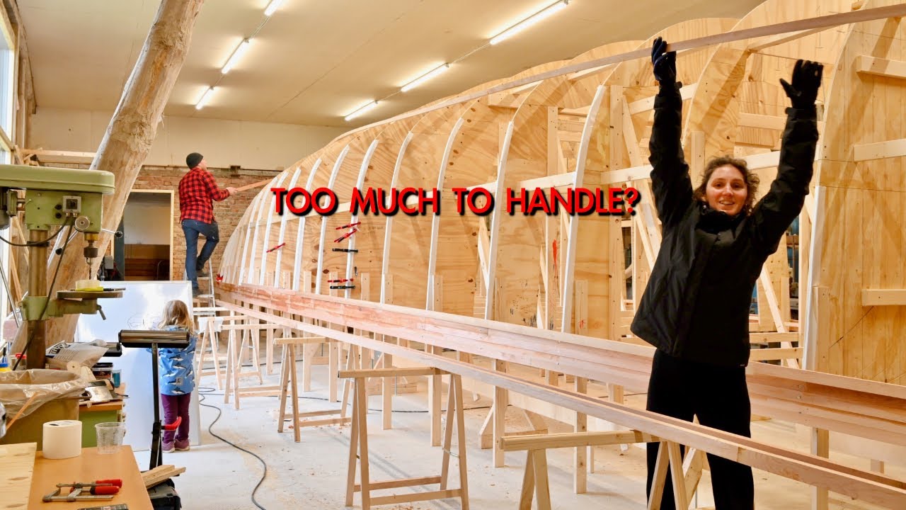 15 M Long Strips Ain't Easy To Handle - Ep. 345 RAN Sailing