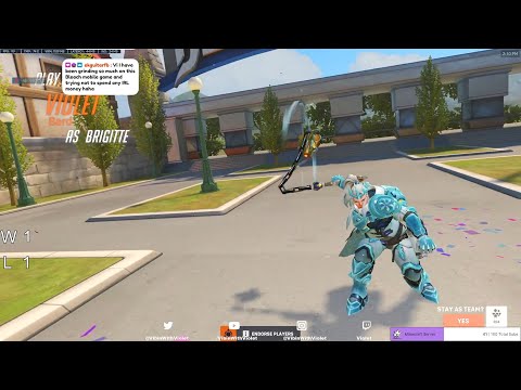POTG! THIS IS WHAT 3000+ HOURS OF BRIGITTE LOOKS LIKE - VIOLET BRIGITTE OVERWATCH 2 SEASON 5