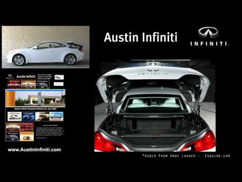 2009 Infiniti G37 Convertible Video - Texas Infiniti Dealership