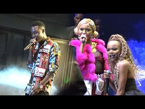 Spice Diana, Rosa Ree and Ray G entertain crowd at Freedom City