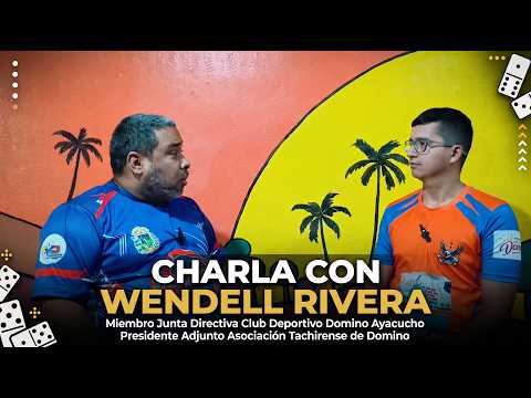 Wendell Rivera Promotor del Domino En San Juan de Colón #táchira