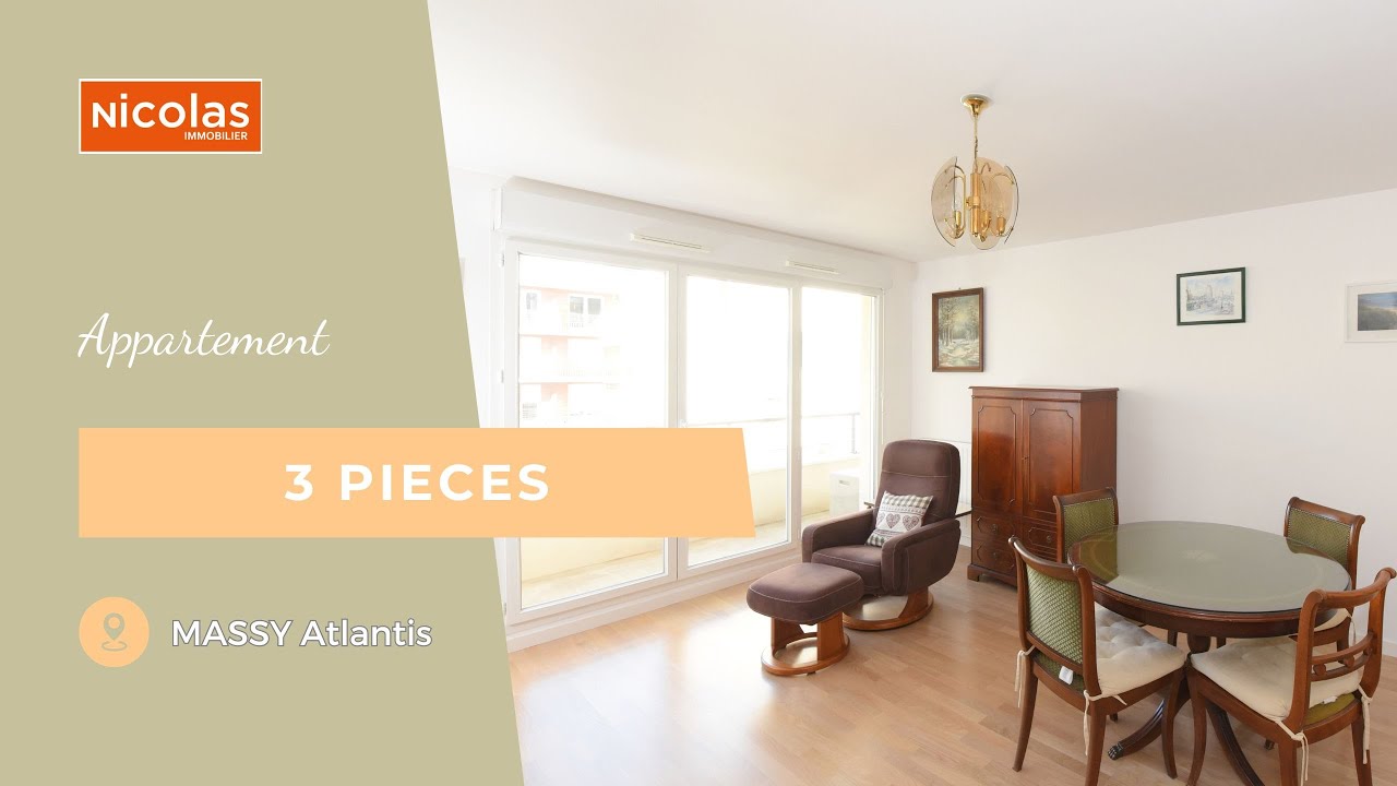 Watch video Ref 200559 Appartement Massy Atlantis rue Marco Polo Agence Immobilière Massy Ref 200559 Appartement Massy Atlantis rue Marco Polo Agence Immobilière Massy