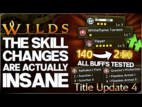 Monster Hunter Wilds - This Skill is OP Now - Title Update 4 Skill Buffs - Test, Build & Best Guide!