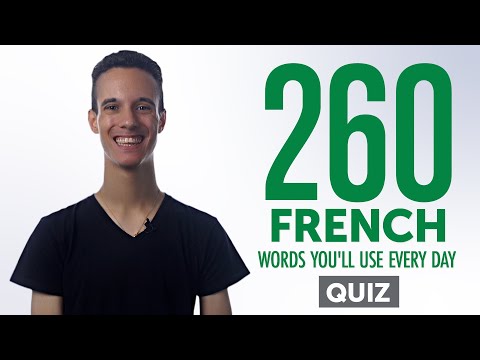 10 French Words You ll Use Every Day Basic Vocabulary 41