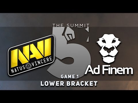 NaVi vs. Ad Finem - Game 1 @ The Summit 5, Dota 2