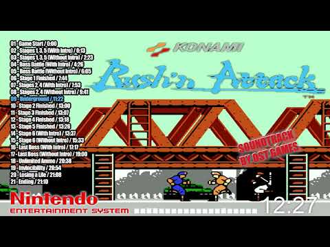 Rush'n Attack OST | 1987 | NES - complete soundtrack in one video
