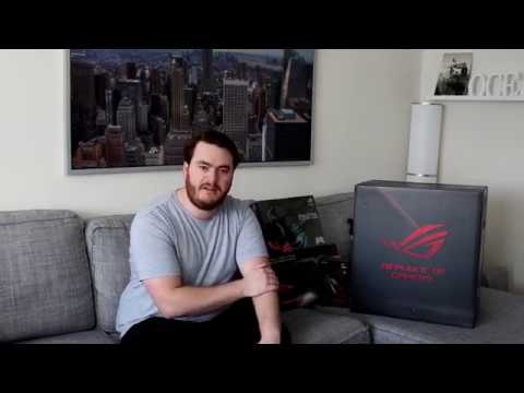 FRIBERG VLOG! Unboxing ASUS ROG Strix GL12 and gear!