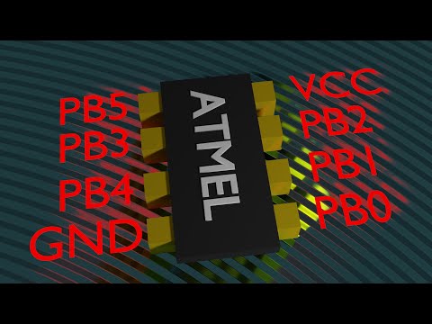 Atmel AVR AtTiny13 - Short introduction to the chips and the possibilities