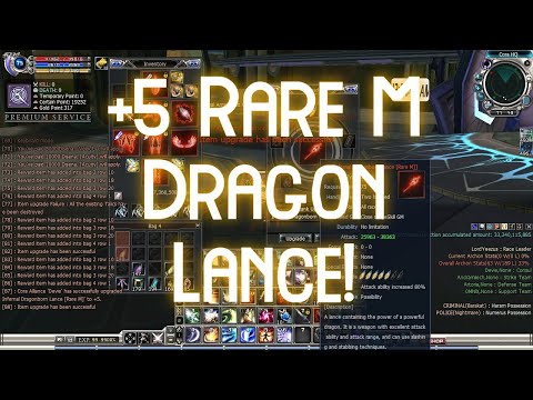 +5 Dragon Lance Rare M! - RF Online PlayPark Devie