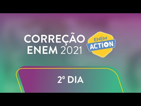 CORREÇÃO ENEM 2021 - 2º DIA