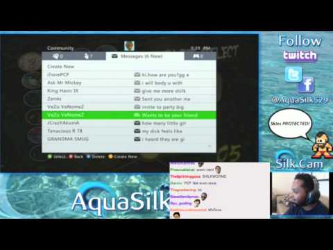 Aquasilk Reads Some Xbox Messages