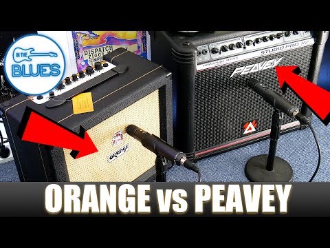 Orange Crush 35RT vs Peavey Studio Pro 112 Amplifier Shootout