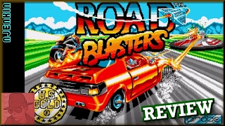 AMIGA : Road Blasters - with Commentary !!