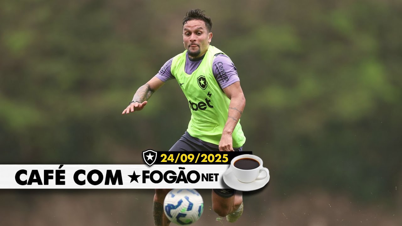 LIVE CAFÉ COM FOGÃONET | Botafogo vai desfalcado contra o Grêmio; 13 baixas no elenco