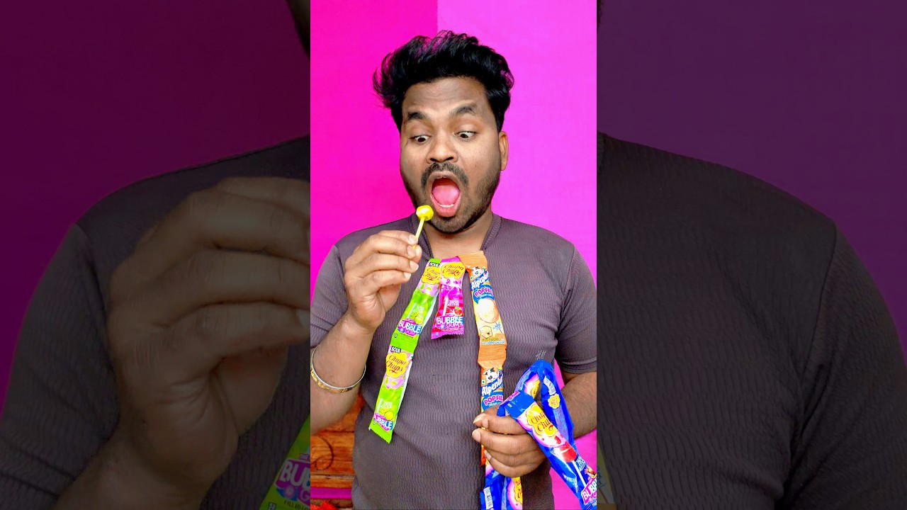 the must colour yellow and brown chocolate lallipop and greet test by technical fuchkul