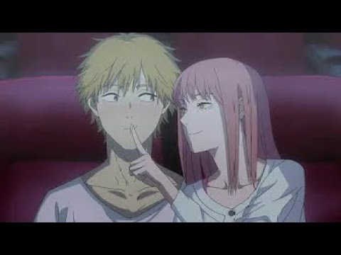 Makima and Denji Have Fun in Theatre