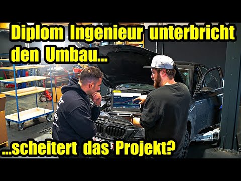 BMW M5 V10 - wir bauen auf Kompressor um #4 wieder Probleme ! der Umbau droht zu scheitern...