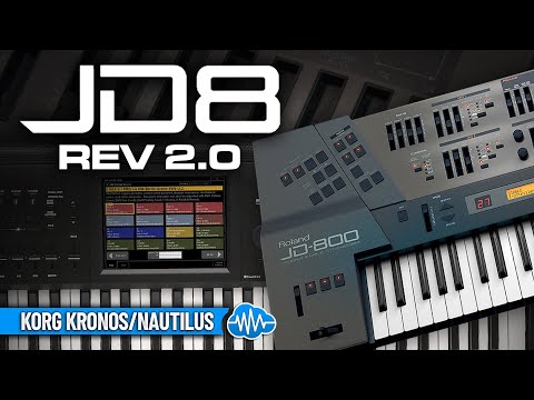 DRS061 - JD8 Rev2 - Korg Kronos Series ( 32 presets ) - Video Preview 1