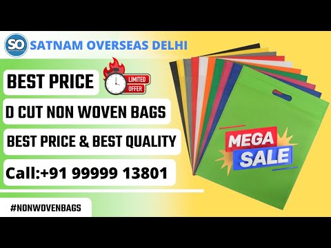 Plain Loop Handle Non Woven Bag