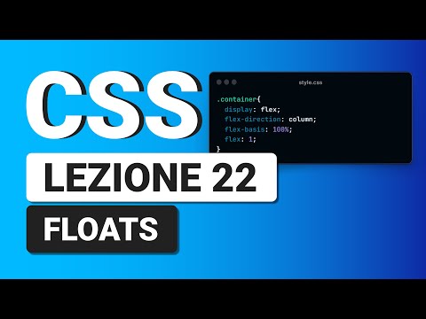 CSS3 Tutorial 22 - How to Use FLOAT