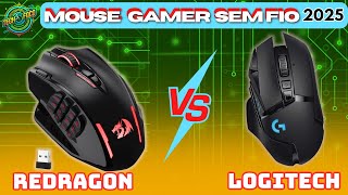 Qual o MELHOR Mouse Gamer Sem Fio REDRAGON VS LOGITECH G502 / Redragon ou Logitech