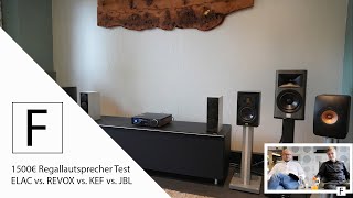 Video thumbnail for 1500€ Regallautsprecher im Test - Kef LS50 Meta vs. Revox Shelf G70 vs. JBL HDi 1600 vs. Elac BS 263 by Fidelity Hamburg